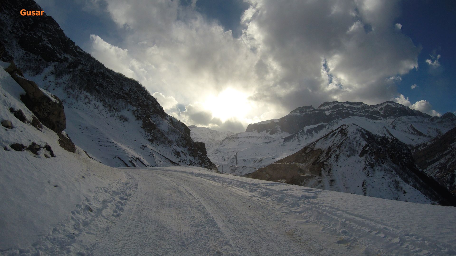 Scenic mountain vista